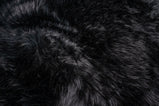 XLarge Long Wool Rugs - Black