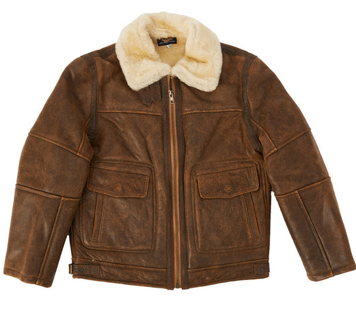 Sheepskin Bomber Jacket