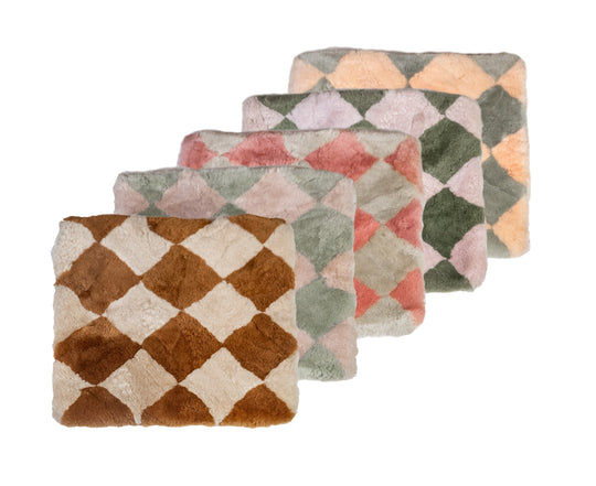 Checkered Cushioning Squares