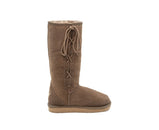 Long Classic Laced UGG Boots (Sizes 15-16)