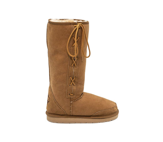 Long Classic Laced UGG Boots (Sizes 15-16)