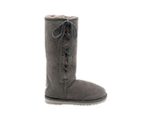 Long Classic Laced UGG Boots (Sizes 15-16)