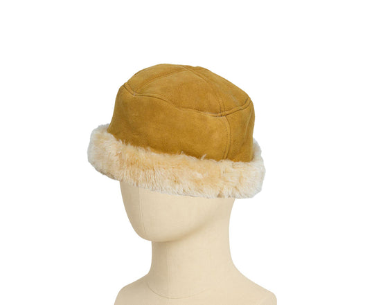 Sheepskin Bucket Hat