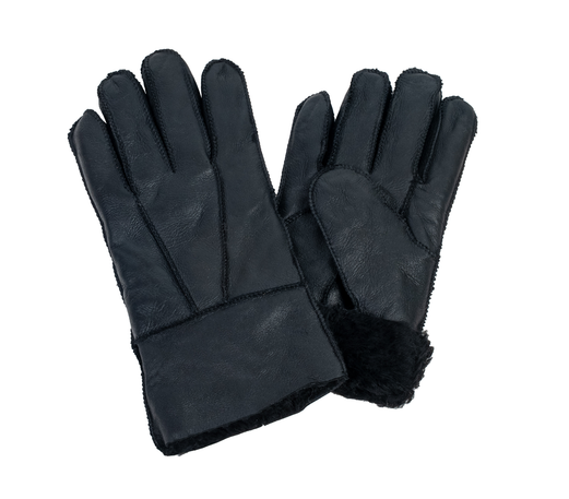 Sheepskin Gloves - Leather Finish (100% off)