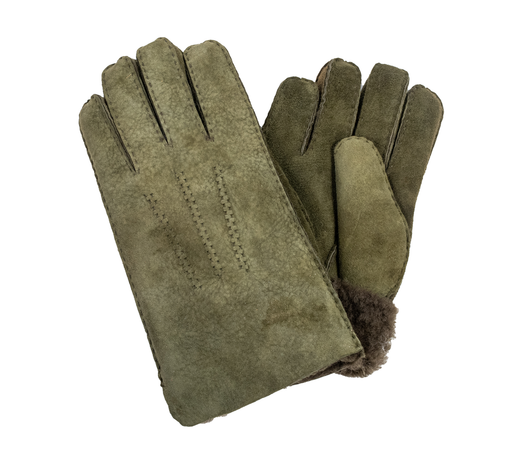 Sheepskin Gloves - Suede Finish