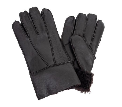 Sheepskin Gloves - Leather Finish (100% off)