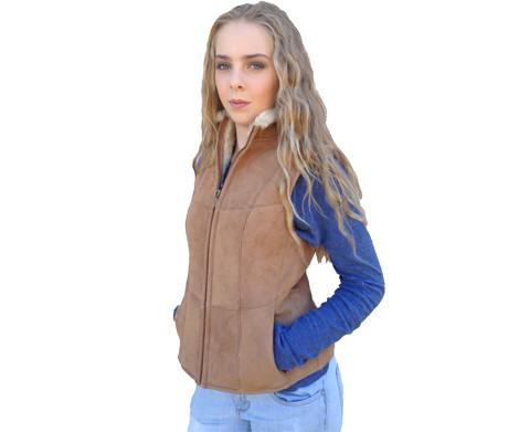 Ladies Sheepskin Vest