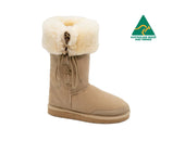 Long Classic Laced UGG Boots (Sizes 13-14)