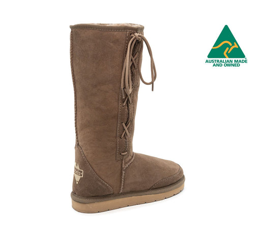 Long Classic Laced UGG Boots (Sizes 15-16)