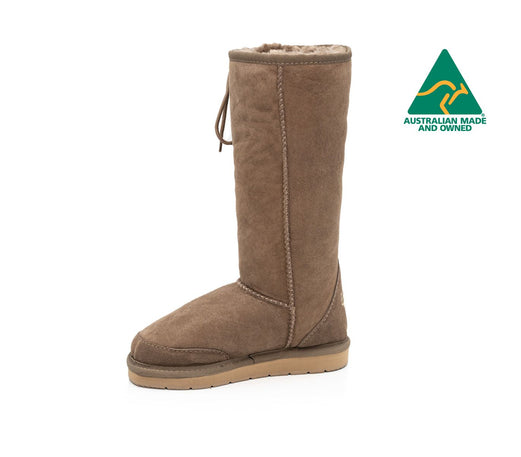 Long Classic Laced UGG Boots (Sizes 15-16)