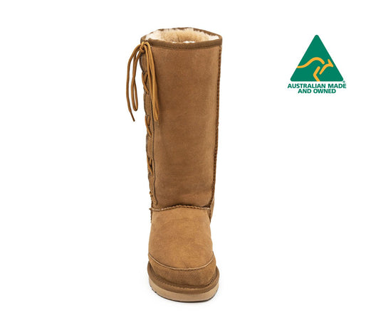 Long Classic Laced UGG Boots (Sizes 15-16)