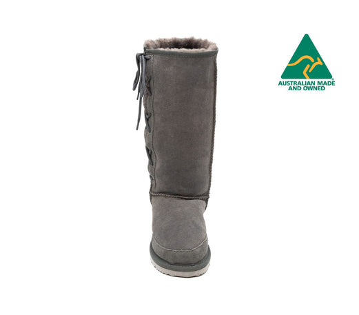 Long Classic Laced UGG Boots (Sizes 15-16)