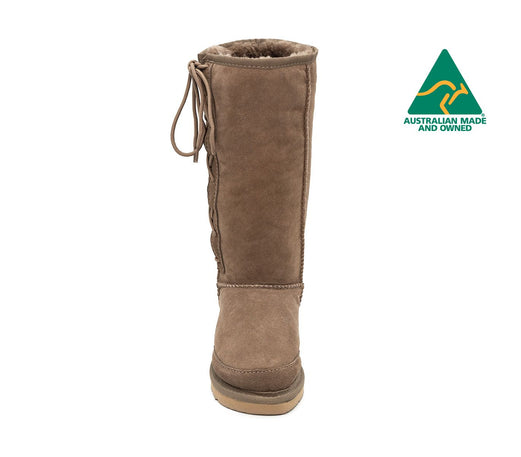 Long Classic Laced UGG Boots (Sizes 15-16)