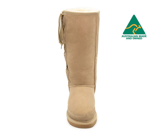 Long Classic Laced UGG Boots (Sizes 15-16)