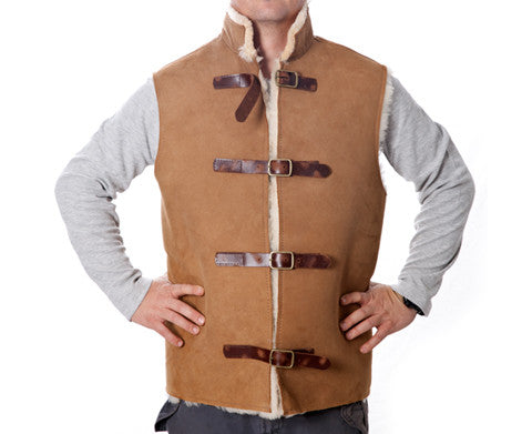 Mens Chestnut Diggers Vest