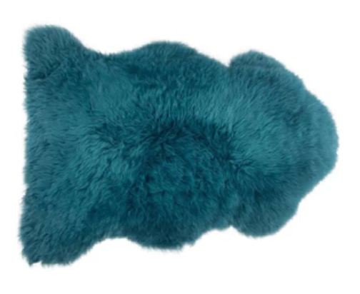 XLarge Long Wool Rugs - Teal