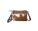 The Volcan Cowhide Clutch Bag